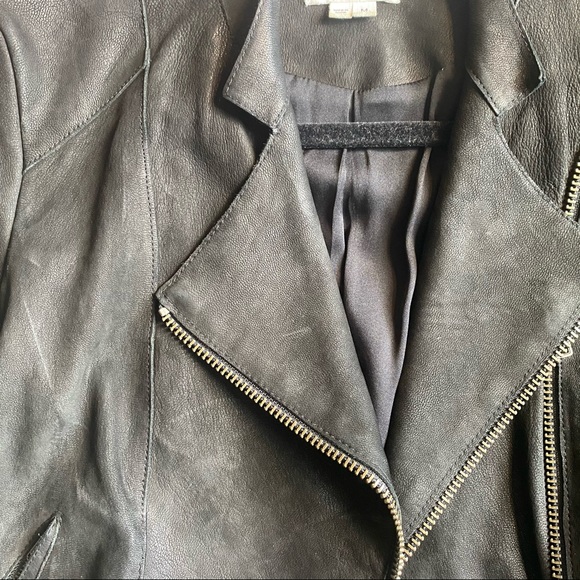 Helmut Lang Black Leather Jacket - Picture 5 of 10